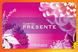 Vale-presente O Boticário